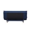 Della 3 Seater Sofa Cum Bed In Blue Colour