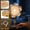 Gold Halo Flower Lamp for Gift Purpose
