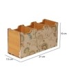 Blossom Aviary Wooden Cutlery Holder (1 Piece)