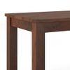 Arlo Solid Wood Dining Bench In Sienna Teak Finish