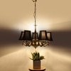 Devansh Gold Wall Mounted Lamp With Beige Jute Shade