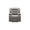 Sloane Leatherette One Seater Manual Recliner in Grey Colour