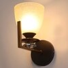 Eliante Modern Wall Lights Mild Steel & Glass Material Antique, Brown & White Finish