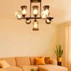 Devansh Gold Wall Mounted Lamp With Black Cotton Shade