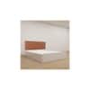 Namah Engineered Wood Queen Size Bed In White Finish