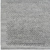 Texture Wool Rectangle Carpets Hand Knotted in Grey Colour