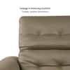 Splendor One Seater Motorized Leather Recliner in Olive Green Colour