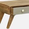 Herman Solid Wood Coffee Table in Natural Finish by Bohemiana