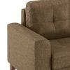 Verona Essential 1 Seater Fabric Sofa in Dune Colour