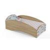 Loopy Loop Engineered Wood Bed in Multi Coloured Colour