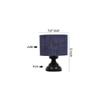 Johnson Blue Natural Fiber Shade Table Lamp with Black Iron Base