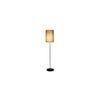 Sequin Black Cotton Shade Floor Lamp