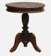 Broo Sheesham Wood End Table In Provincial Teak Finish