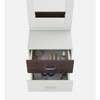 Peter Dressing Table in Frosty White Finish