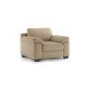 Esquel Luxe 1 Seater Fabric Sofa in Sandshell Beige Colour