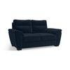 Adelaide Luxe 2 Seater Fabric Sofa in Sea Port Blue Velvet Colour