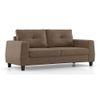 Edward 3 Seater Fabric Sofa (Mocha Brown)