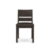 Cabalo Solid Wood Dining Chair Set Of 2 In Dark Walnut Finish