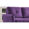 Scarlet Solid Wood Sofa cum Bed in Purple