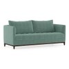 Florence Compact Sofa Set (Colour : Dusty Turquoise Velvet , Seater : 3+2+1)