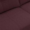 Franco 1 Seater Leather Sofa in Wine Colour