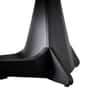 Luxury Marble Nesting Coffee Table Set with Matte Black Stainless Steel Base