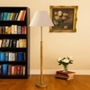 Devansh Wood & Metal Floor Lamp