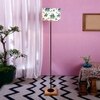 Eastwood Multicolour Cotton Shade Floor Lamp