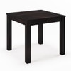 Arabia Solid Wood 4 Seater Storage Dining Table In Mahogany Finish