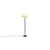 Deance White Cotton Shade Floor Lamp