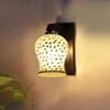 Devansh Solid Wood Electric Wall Light in Brown Colour with Multi Shade Count of 1 Light