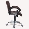 Vooilea Mid Back Executive Chair in Brown Colour