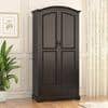 Alexandra 2 Door Wardrobe in American Walnut Finish