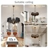 Devansh Metal Wall Mounted Lamp With Black Cotton Shade