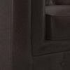 Winchester 2 Seater Leatherette Sofa in Chocolate Colour