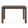 Catria Solid Wood Dining Table In Danish Walnut Finish