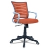 Xxeana Mid Back Ergonomic Chair in Orange Colour