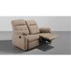 Rx5 Two Seater Fabric Recliner Italian Grey Colour