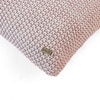 Moss Marld Knit Cushion Cover  Pale Pink Beige 12X20  Inches