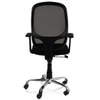 Oxter Medium Back Mesh Office Chair (Black)