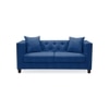 Windsor Premium 2 Seater Fabric Sofa in Cobalt Colour
