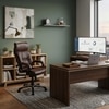 Adiko High Back Executive Chair In Brown