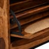 Shri Art Solid Wood Shoe Rack with Cane
