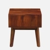 Brew Rectangular Solid Wood Coffee Table In Dual Tone Finish