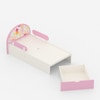 Sweet Slumber Toddler Bed in Heart Theme