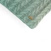 Colette Granite Green Cotton Knitted Cushion Cover 12X20 Inches