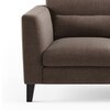 Lewis Sofa Set (Colour : Daschund Brown, Cushion : Soft, Seater : 2+1+1)