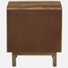 Kallio Mango Wood Hand Painted Multicolour 1 Door Small Cabinet In Natural Finish