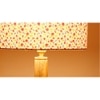 Jacoby Multicolour Cotton Shade Floor Lamp