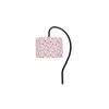 Multi cotton Curvy table lamp with Iron Base (SP15)